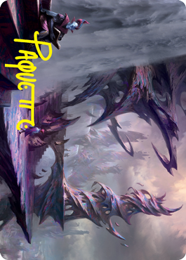 Prismari Campus Art Card (Gold-Stamped Signature) [Strixhaven: School of Mages Art Series] | Gamer Loot