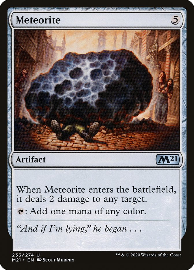 Meteorite [Core Set 2021] | Gamer Loot