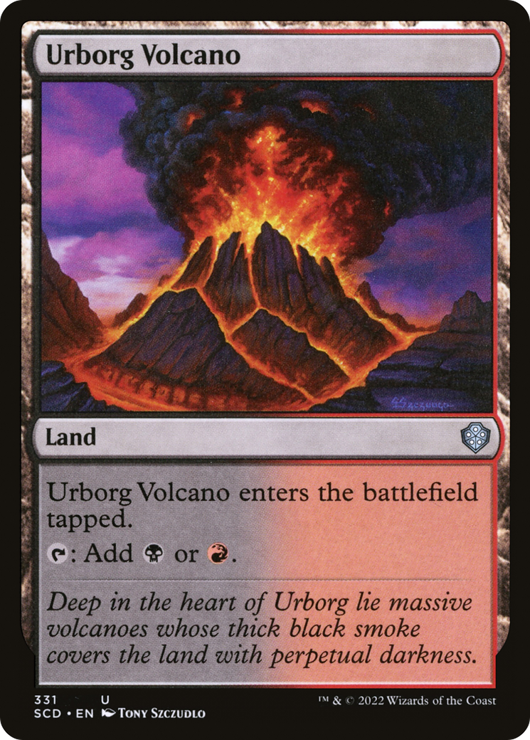 Urborg Volcano [Starter Commander Decks] | Gamer Loot