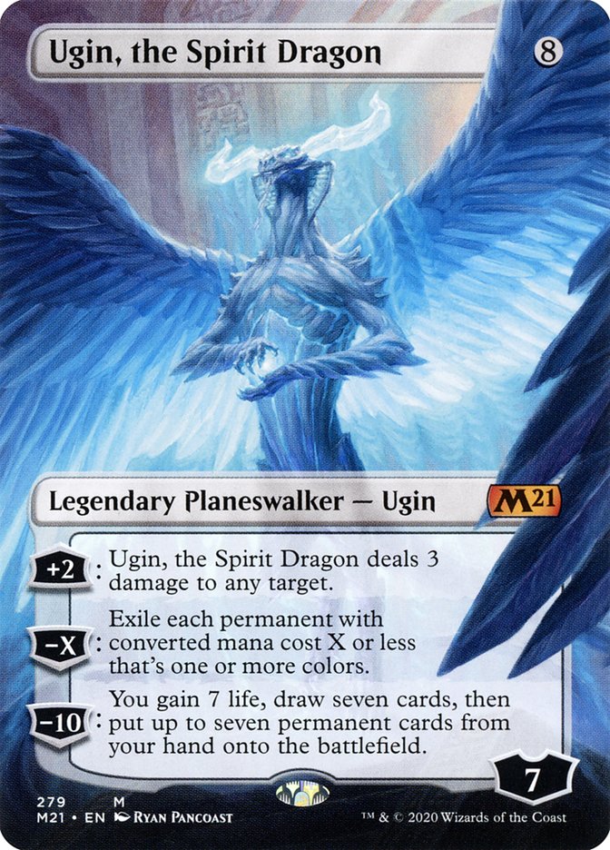 Ugin, the Spirit Dragon (Extended) (279) [Core Set 2021] | Gamer Loot