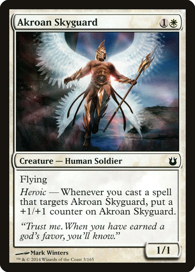 Akroan Skyguard [Born of the Gods] | Gamer Loot