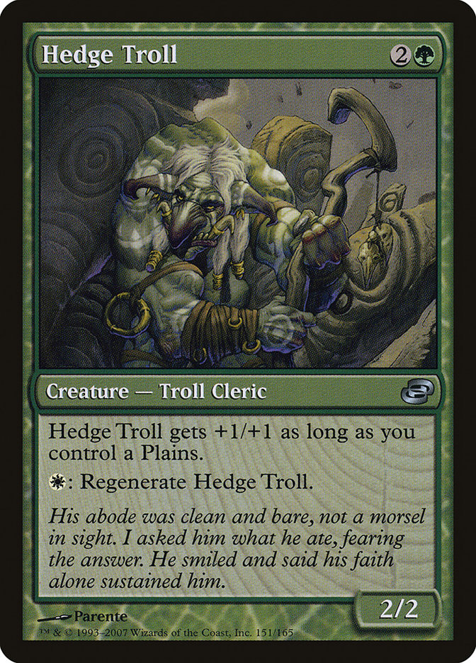 Hedge Troll [Planar Chaos] | Gamer Loot