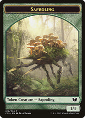 Snake (021) // Saproling Double-Sided Token [Commander 2015 Tokens] | Gamer Loot