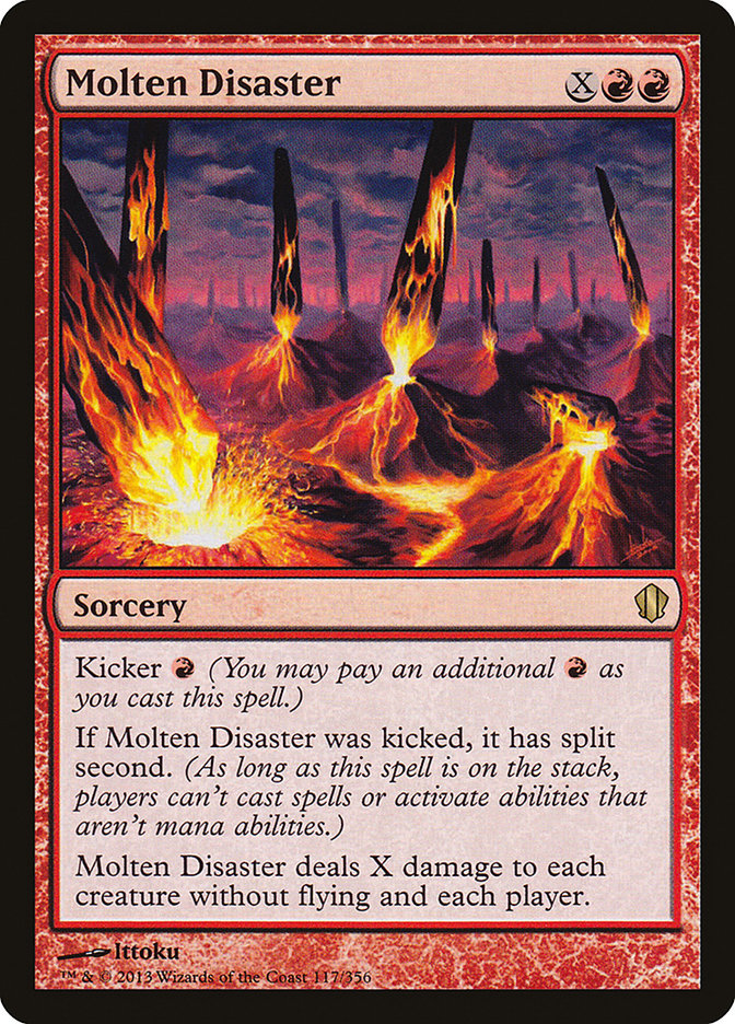 Molten Disaster [Commander 2013] | Gamer Loot