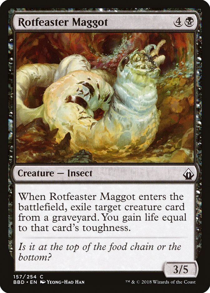 Rotfeaster Maggot [Battlebond] | Gamer Loot