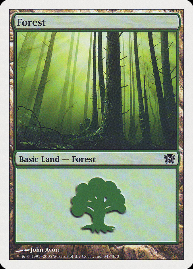 Forest (348) [Ninth Edition] | Gamer Loot