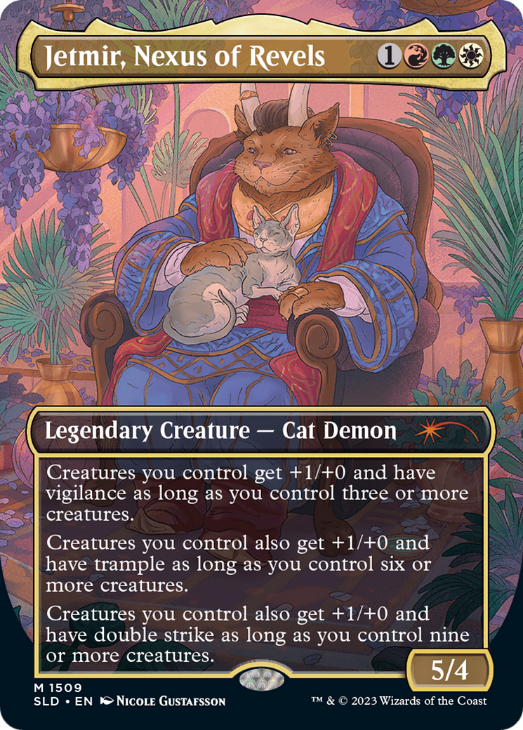 Jetmir, Nexus of Revels // Jetmir, Nexus of Revels [Secret Lair Commander Deck: Raining Cats and Dogs] | Gamer Loot