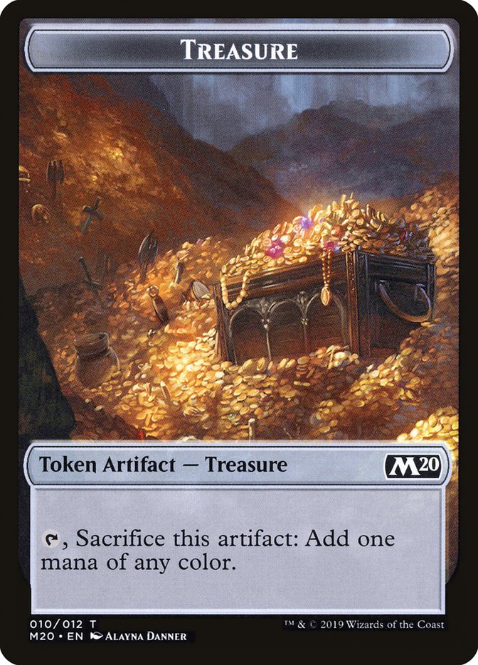 Treasure [Core Set 2020 Tokens] | Gamer Loot