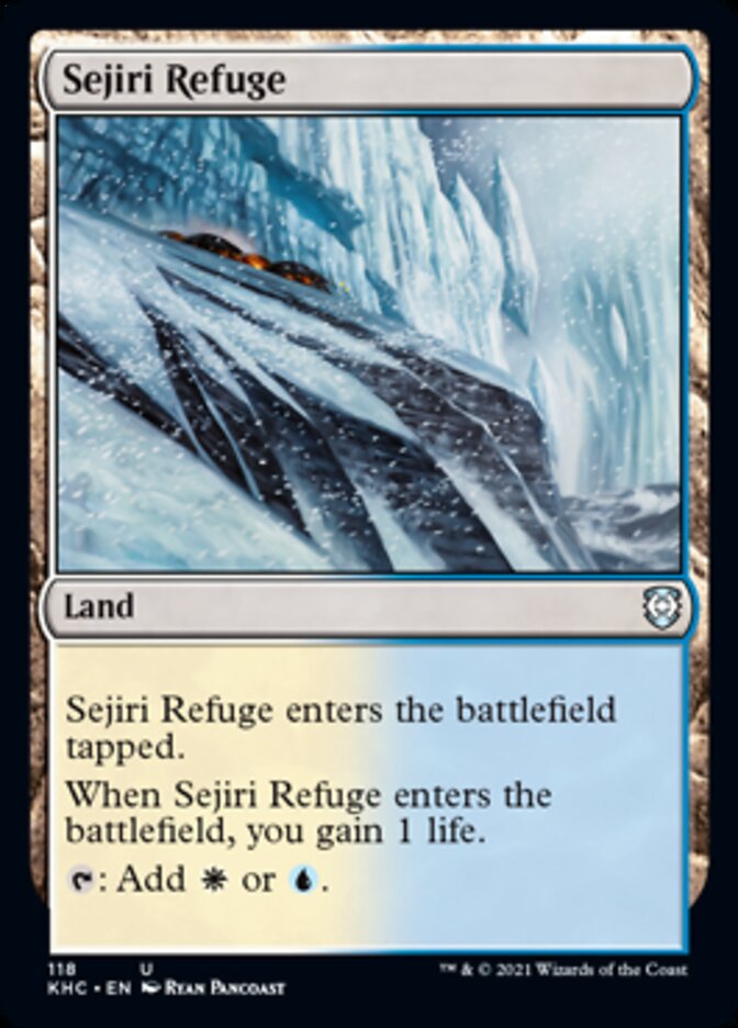 Sejiri Refuge [Kaldheim Commander] | Gamer Loot