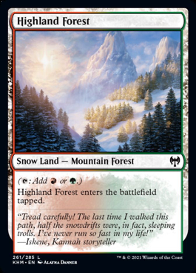 Highland Forest [Kaldheim] | Gamer Loot