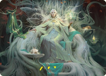 Galadriel, Gift-Giver Art Card [The Lord of the Rings: Tales of Middle-earth Art Series] | Gamer Loot