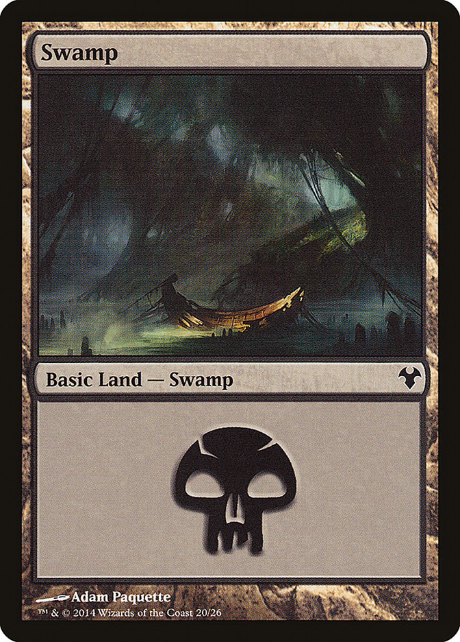 Swamp (20) [Modern Event Deck 2014] | Gamer Loot