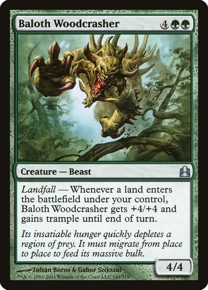 Baloth Woodcrasher [Commander 2011] | Gamer Loot