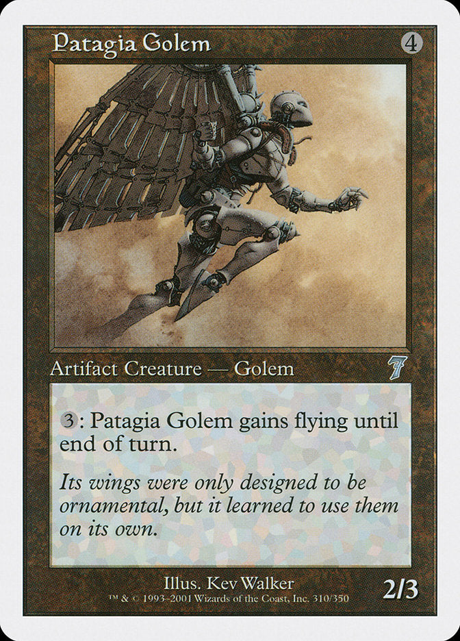 Patagia Golem [Seventh Edition] | Gamer Loot