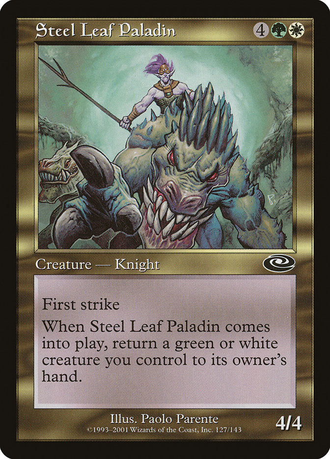 Steel Leaf Paladin [Planeshift] | Gamer Loot