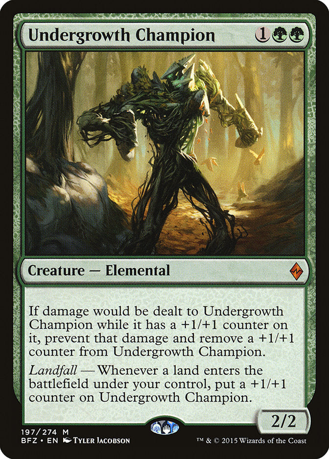 Undergrowth Champion [Battle for Zendikar] | Gamer Loot