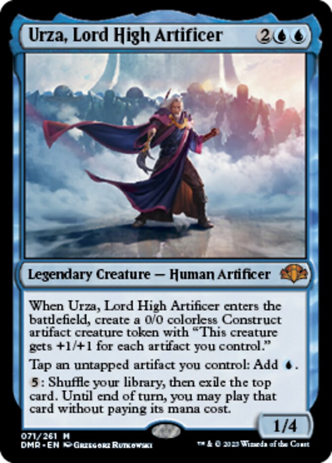 Urza, Lord High Artificer [Dominaria Remastered] | Gamer Loot