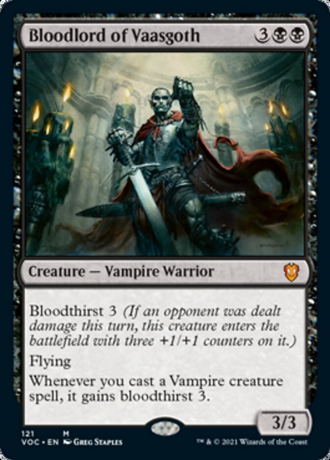 Bloodlord of Vaasgoth [Innistrad: Crimson Vow Commander] | Gamer Loot