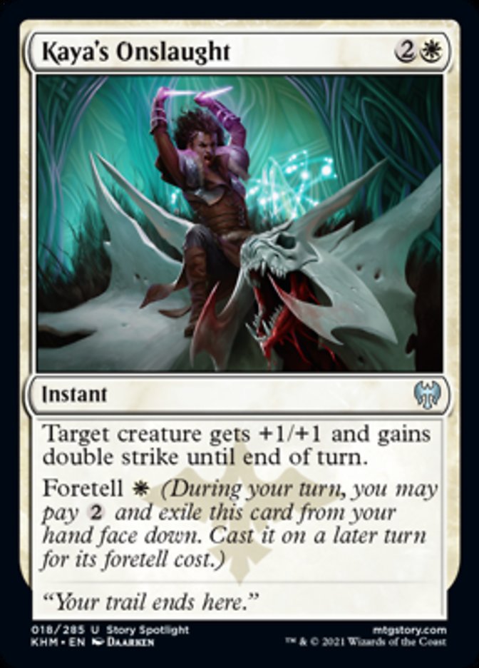 Kaya's Onslaught [Kaldheim] | Gamer Loot