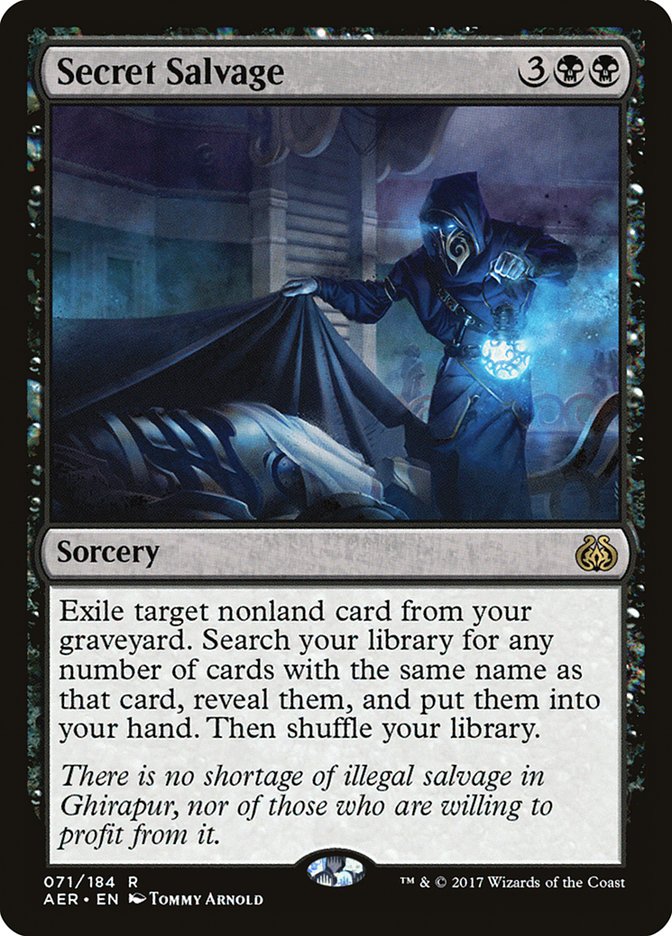 Secret Salvage [Aether Revolt] | Gamer Loot