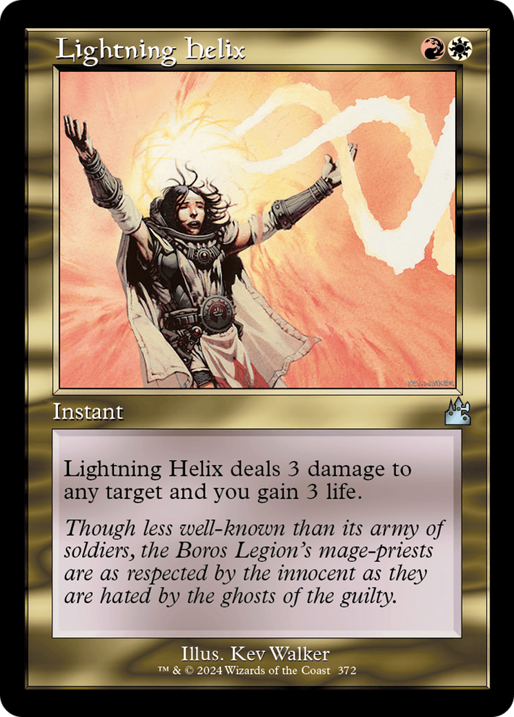 Lightning Helix (Retro Frame) [Ravnica Remastered] | Gamer Loot