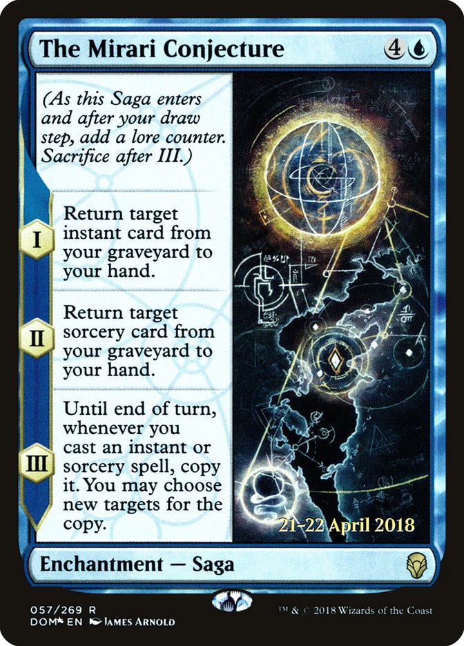 The Mirari Conjecture  [Dominaria Prerelease Promos] | Gamer Loot