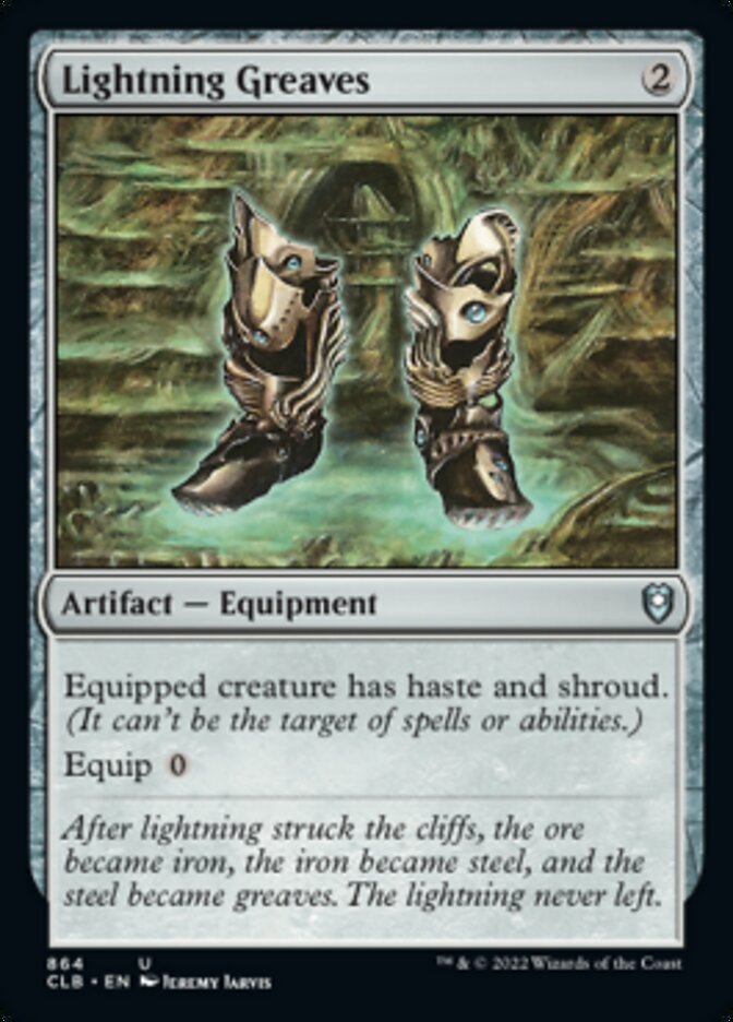 Lightning Greaves [Commander Legends: Battle for Baldur's Gate] | Gamer Loot