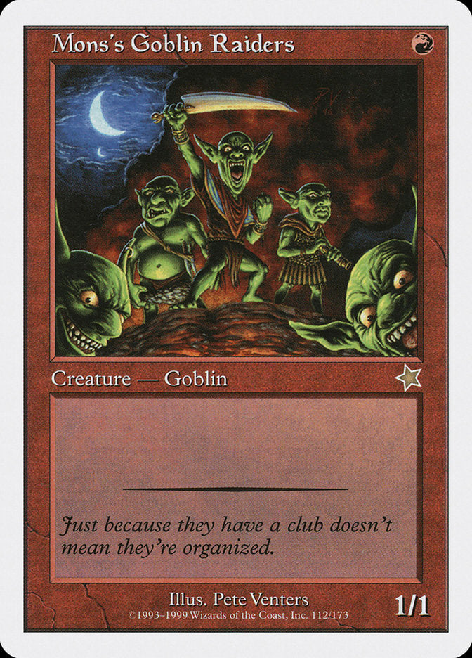 Mons's Goblin Raiders [Starter 1999] | Gamer Loot