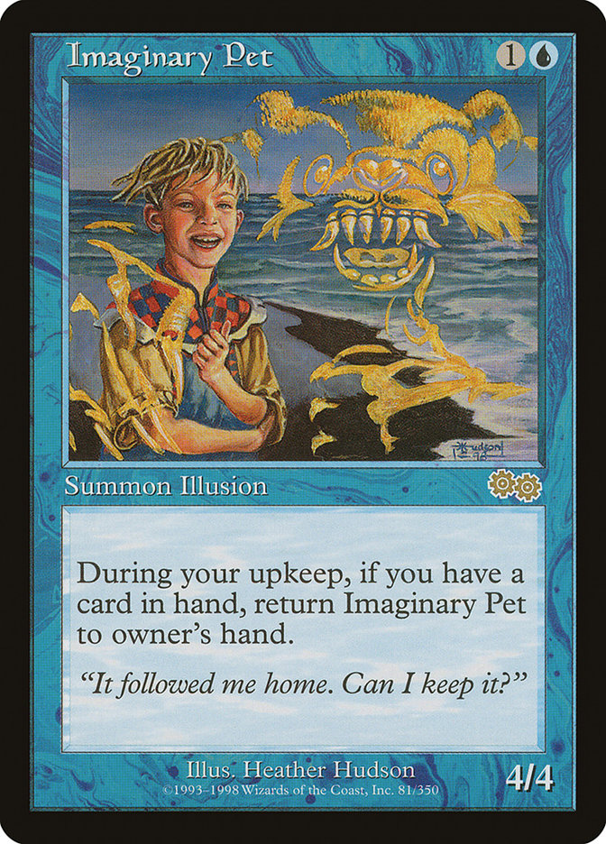 Imaginary Pet [Urza's Saga] | Gamer Loot