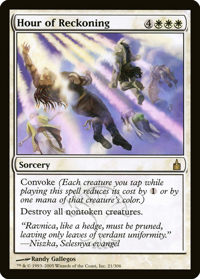 Hour of Reckoning [Ravnica: City of Guilds] | Gamer Loot