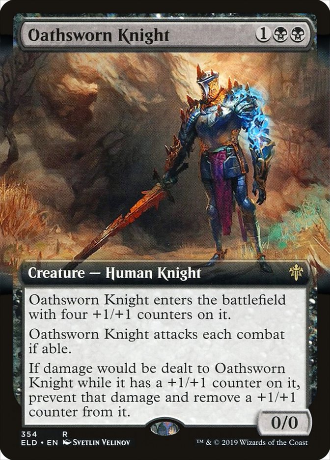 Oathsworn Knight (Extended) [Throne of Eldraine] | Gamer Loot