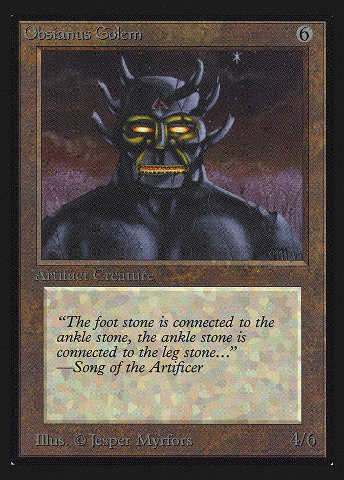 Obsianus Golem [Collectors’ Edition] | Gamer Loot