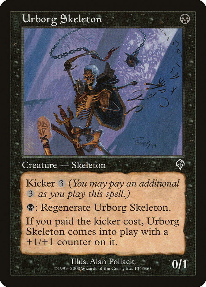 Urborg Skeleton [Invasion] | Gamer Loot