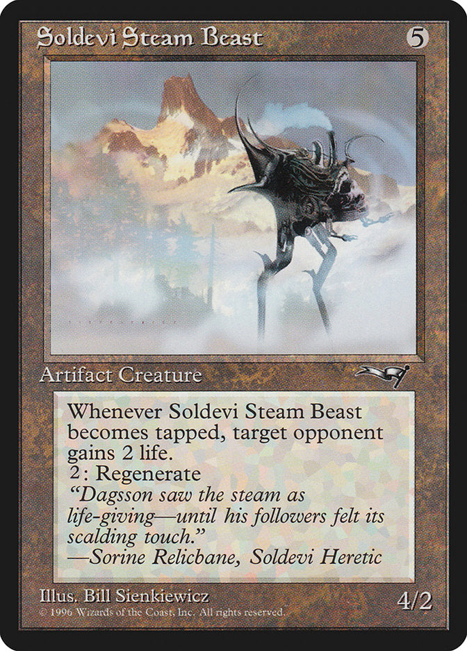 Soldevi Steam Beast (Mountain Background) [Alliances] | Gamer Loot