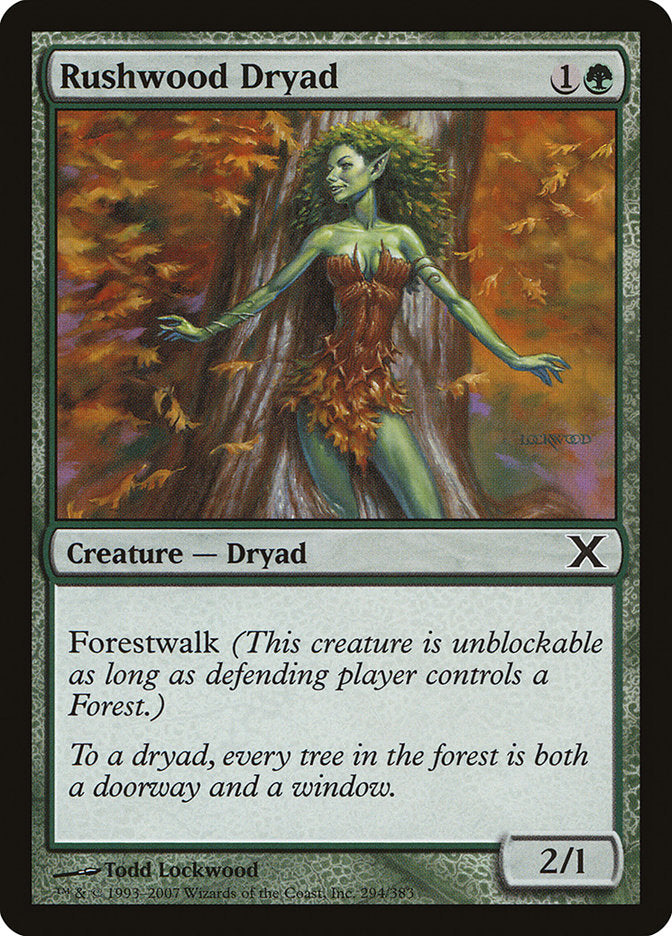 Rushwood Dryad [Tenth Edition] | Gamer Loot