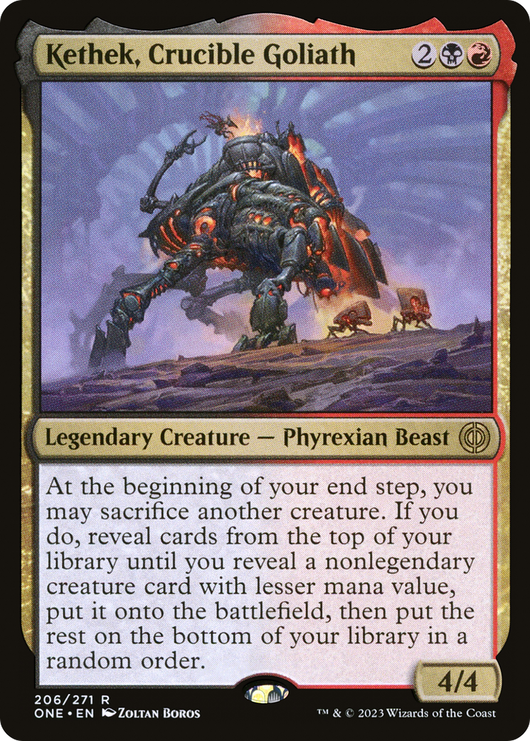 Kethek, Crucible Goliath [Phyrexia: All Will Be One] | Gamer Loot