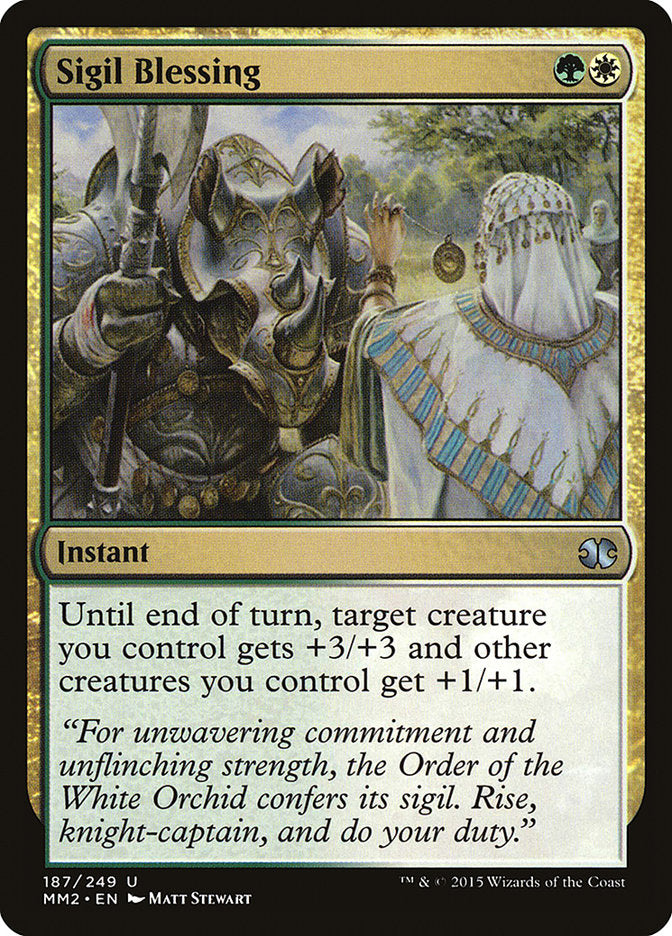 Sigil Blessing [Modern Masters 2015] | Gamer Loot