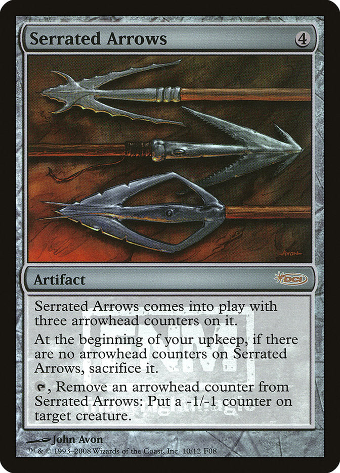 Serrated Arrows [Friday Night Magic 2008] | Gamer Loot