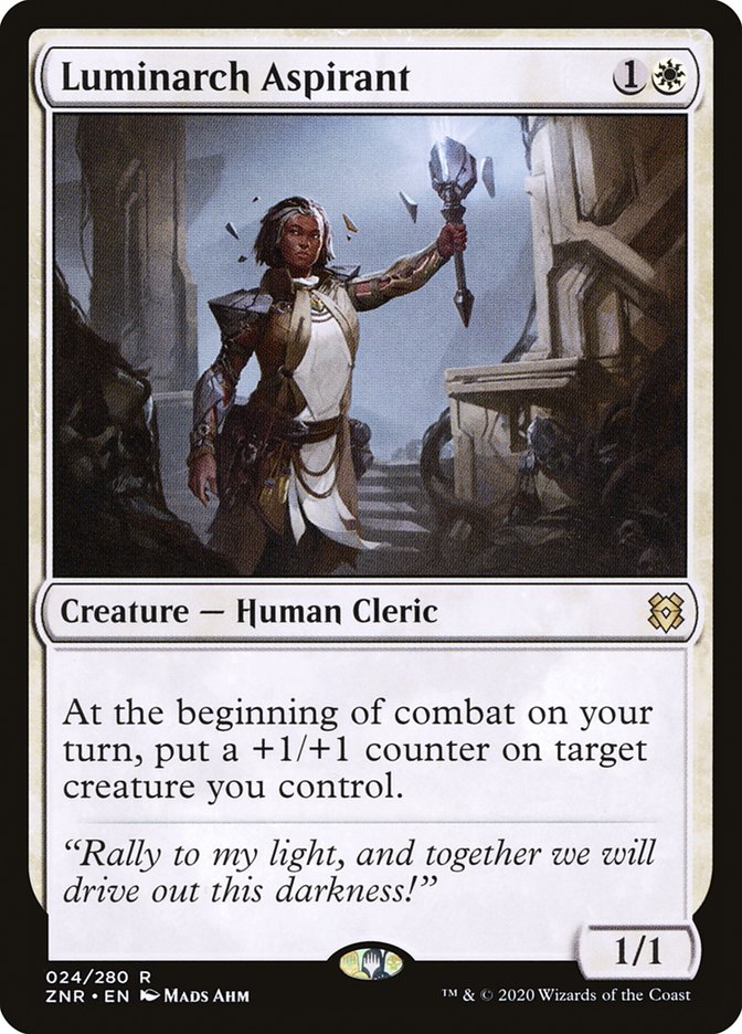 Luminarch Aspirant [Zendikar Rising] | Gamer Loot