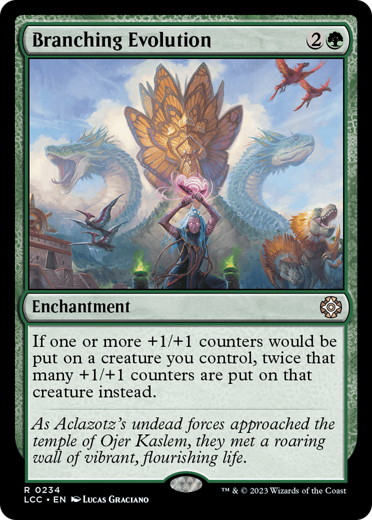 Branching Evolution [The Lost Caverns of Ixalan Commander] | Gamer Loot