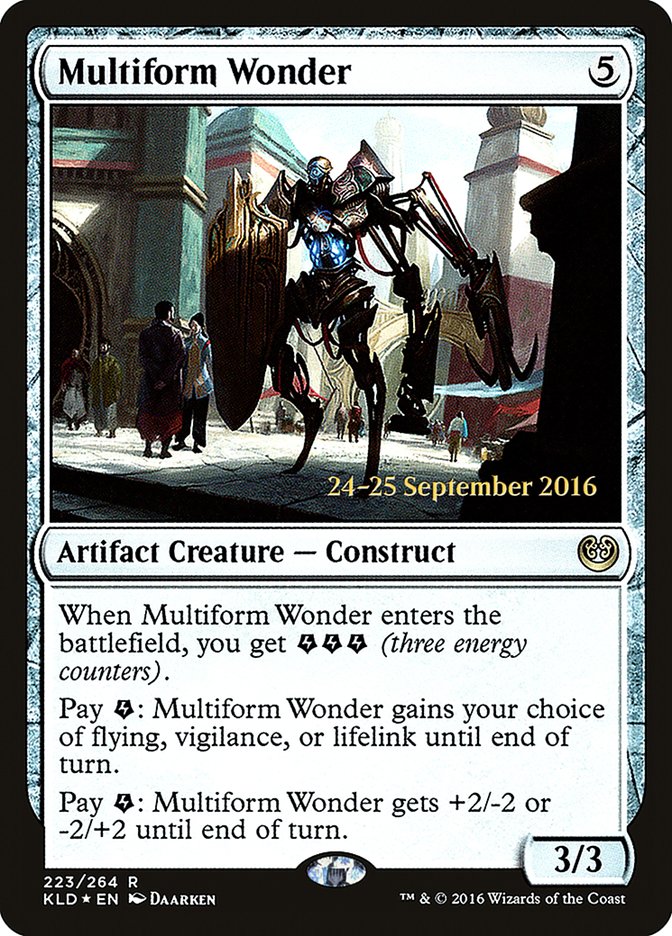 Multiform Wonder  [Kaladesh Prerelease Promos] | Gamer Loot