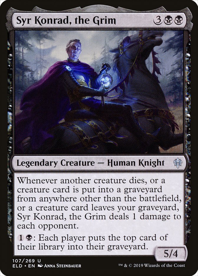 Syr Konrad, the Grim [Throne of Eldraine] | Gamer Loot