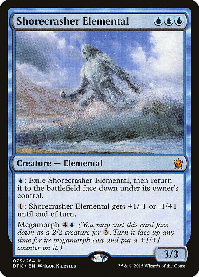 Shorecrasher Elemental [Dragons of Tarkir] | Gamer Loot