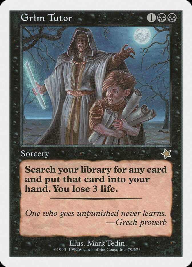 Grim Tutor [Starter 1999] | Gamer Loot