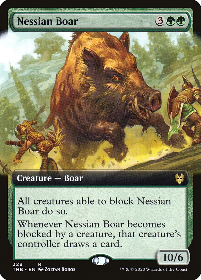 Nessian Boar (Extended) [Theros Beyond Death] | Gamer Loot