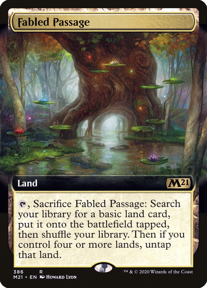 Fabled Passage (Extended) [Core Set 2021] | Gamer Loot