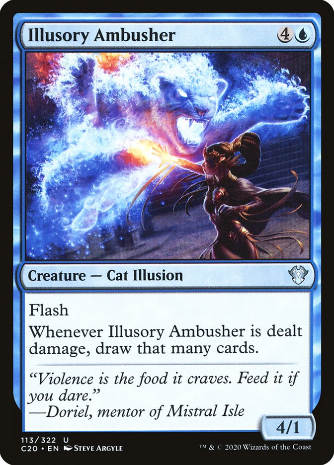 Illusory Ambusher [Commander 2020] | Gamer Loot