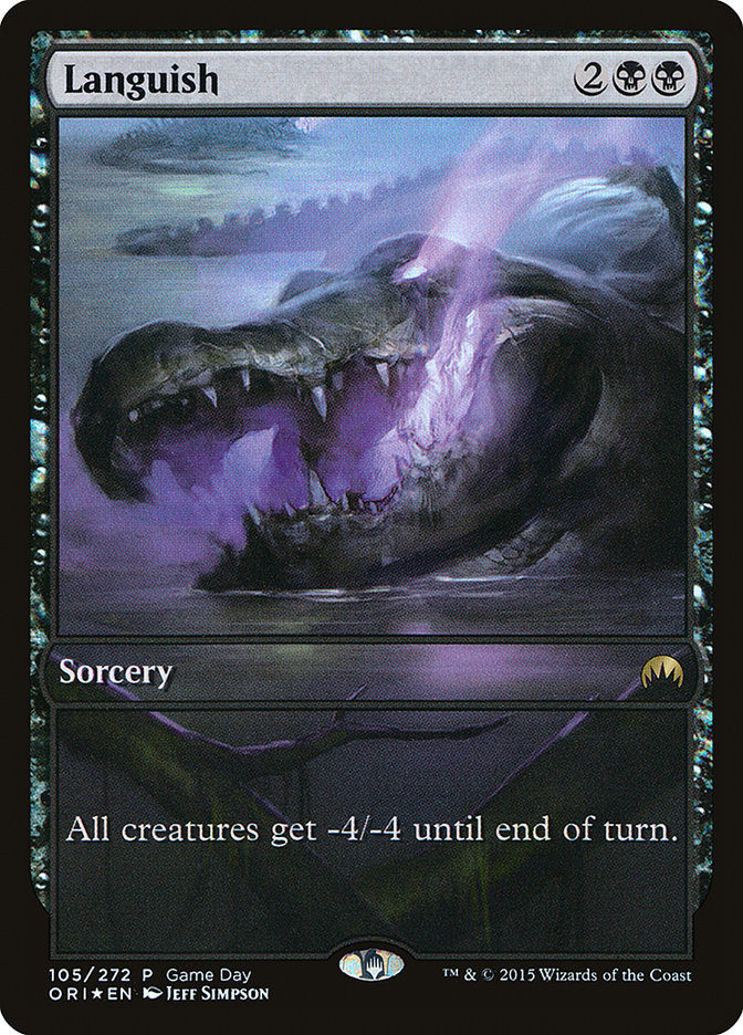 Languish (Game Day) [Magic Origins Promos] | Gamer Loot