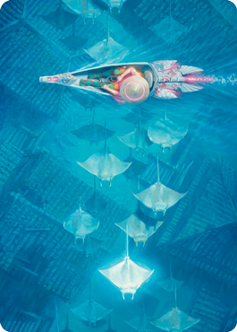 Discover the Impossible Art Card [Kamigawa: Neon Dynasty Art Series] | Gamer Loot