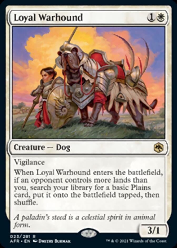 Loyal Warhound [Dungeons & Dragons: Adventures in the Forgotten Realms] | Gamer Loot